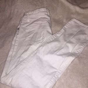hollister white jeans